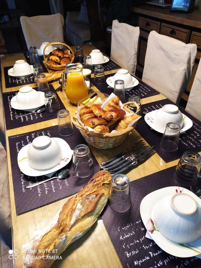 Bed and Breakfast La Chaumiere Saint-Martin-Saint-Firmin Exterior foto