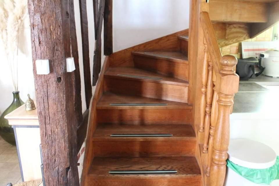 Bed and Breakfast La Chaumiere Saint-Martin-Saint-Firmin Exterior foto