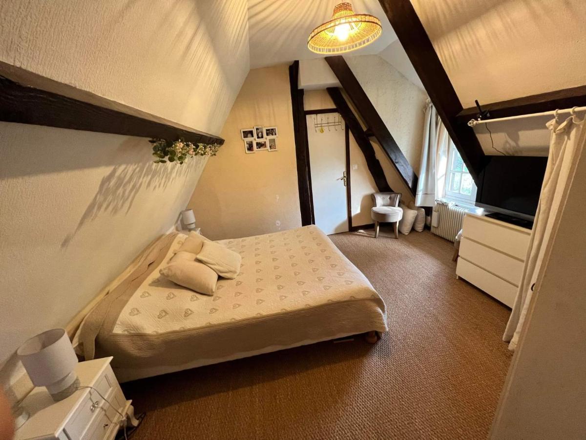 Bed and Breakfast La Chaumiere Saint-Martin-Saint-Firmin Exterior foto