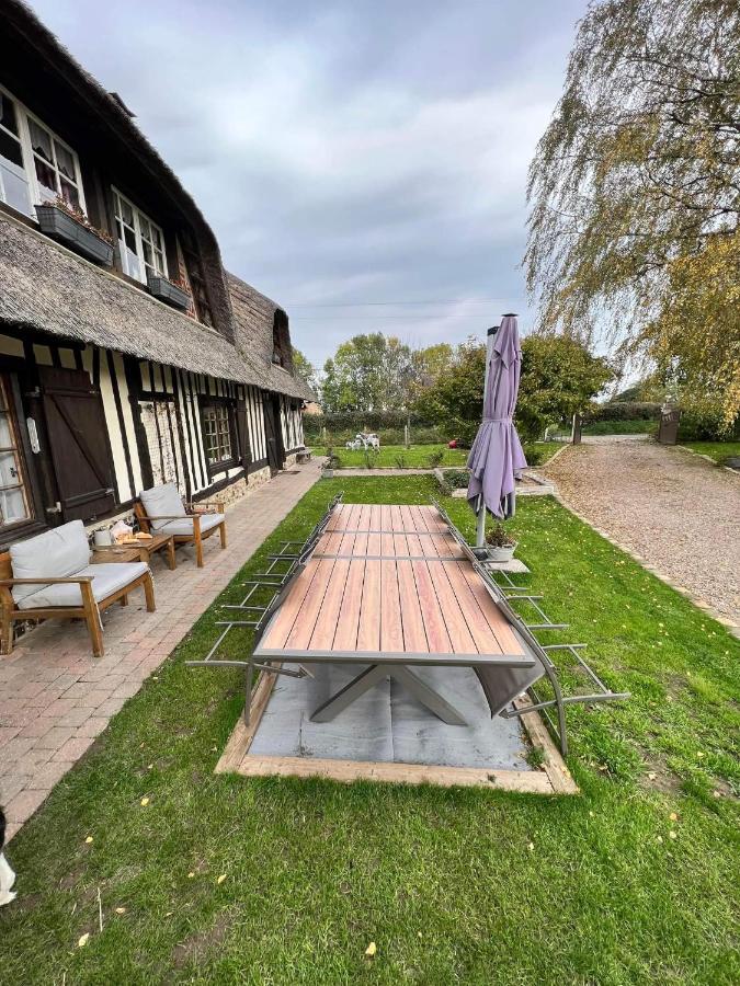 Bed and Breakfast La Chaumiere Saint-Martin-Saint-Firmin Exterior foto