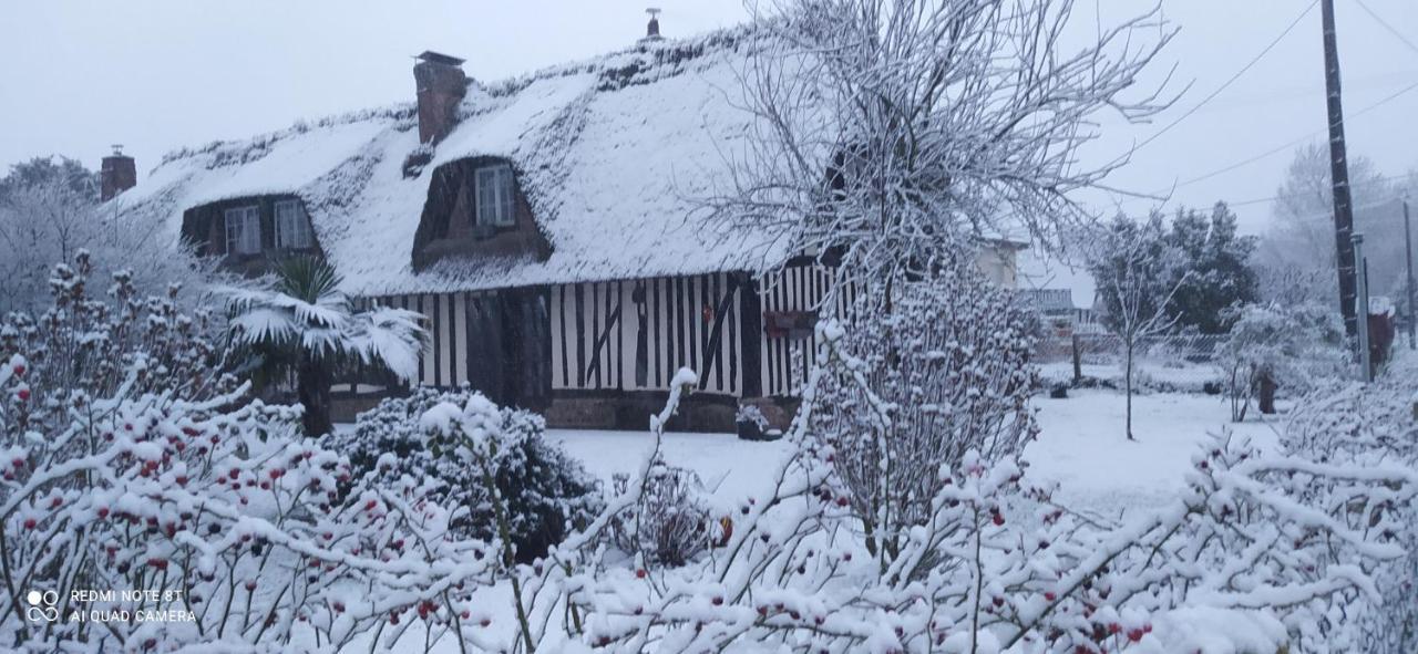 Bed and Breakfast La Chaumiere Saint-Martin-Saint-Firmin Exterior foto
