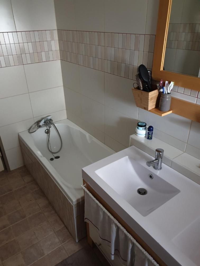Bed and Breakfast La Chaumiere Saint-Martin-Saint-Firmin Zimmer foto